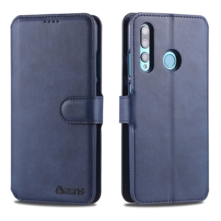 For Huawei P Smart 2019 / Maimang 8 AZNS Calf Texture Magnetic Horizontal Flip PU Leather Case with Holder & Card Slots & Photo Frame