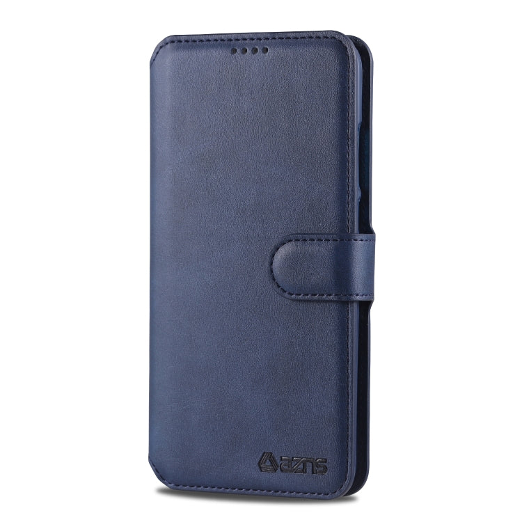 For Huawei P Smart 2019 / Maimang 8 AZNS Calf Texture Magnetic Horizontal Flip PU Leather Case with Holder & Card Slots & Photo Frame