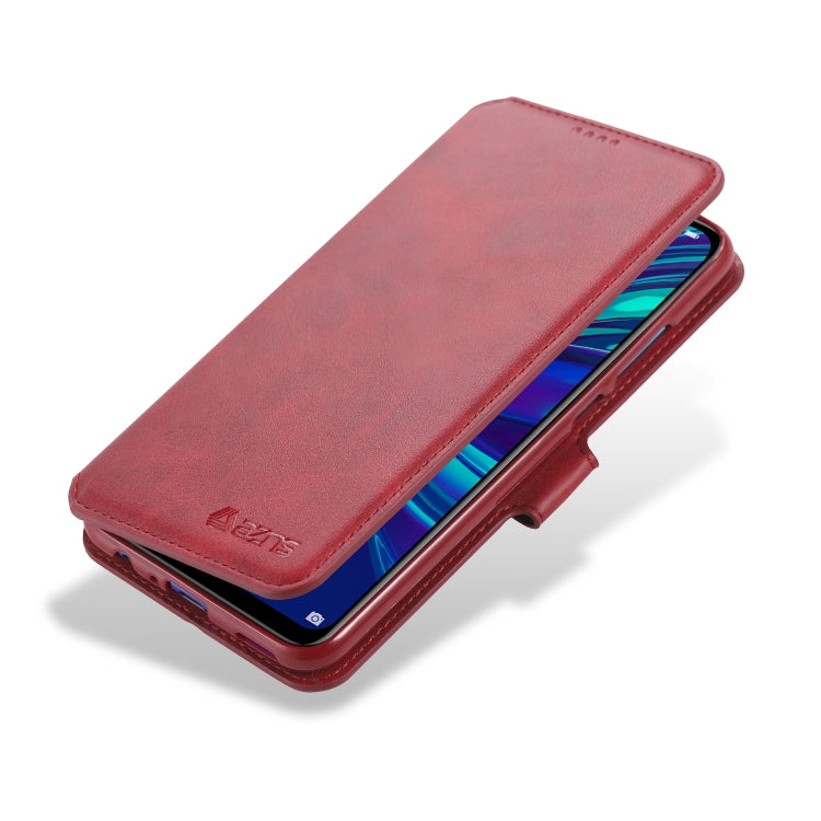 For Huawei P Smart 2019 / Maimang 8 AZNS Calf Texture Magnetic Horizontal Flip PU Leather Case with Holder & Card Slots & Photo Frame