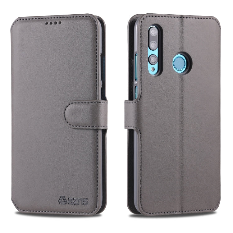 For Huawei P Smart 2019 / Maimang 8 AZNS Calf Texture Magnetic Horizontal Flip PU Leather Case with Holder & Card Slots & Photo Frame