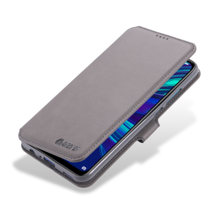 For Huawei P Smart 2019 / Maimang 8 AZNS Calf Texture Magnetic Horizontal Flip PU Leather Case with Holder & Card Slots & Photo Frame
