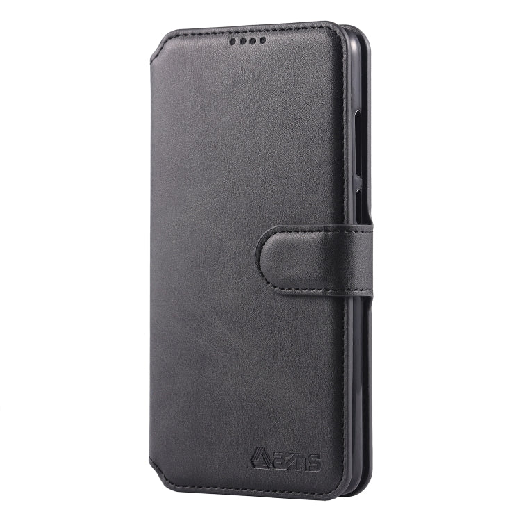 For Huawei P30 AZNS Calf Texture Magnetic Horizontal Flip PU Leather Case with Holder & Card Slots & Photo Frame