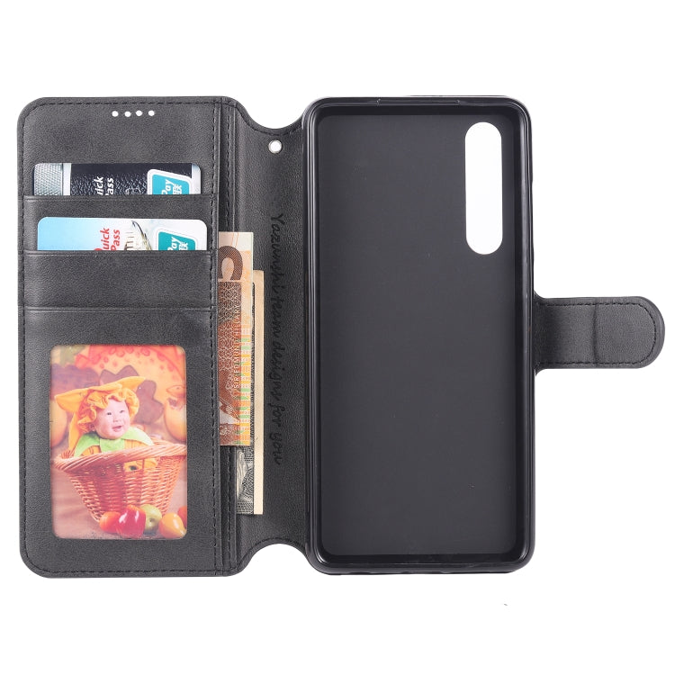For Huawei P30 AZNS Calf Texture Magnetic Horizontal Flip PU Leather Case with Holder & Card Slots & Photo Frame