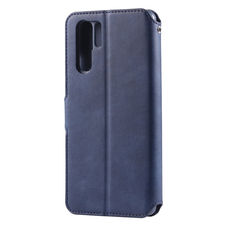 For Huawei P30 Pro AZNS Calf Texture Magnetic Horizontal Flip PU Leather Case with Holder & Card Slots & Photo Frame