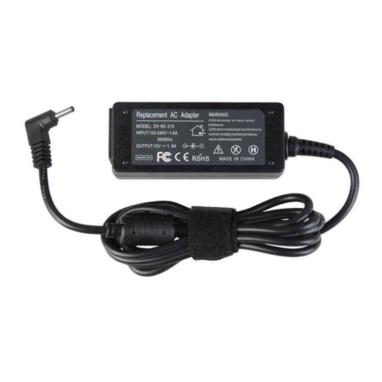 ZH-65-215 12V 1.5A Power Adapter for Acer Laptop, Cord Length: 1.5m