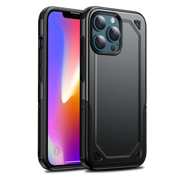 For iPhone 13 Pro Shockproof Rugged Armor Protective Case