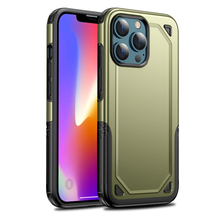 For iPhone 13 Pro Shockproof Rugged Armor Protective Case