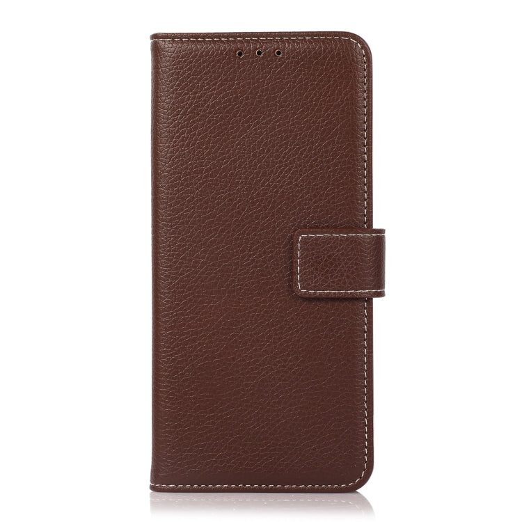 For iPhone 13 mini Litchi Texture PU + TPU Horizontal Flip Leather Case with Holder & Card Slots & Wallet