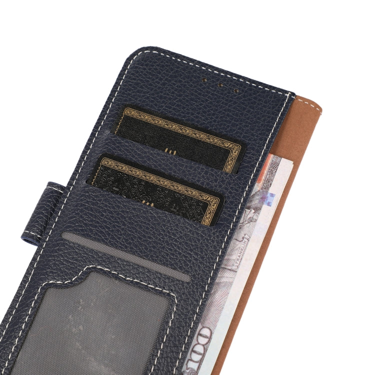 For iPhone 13 mini Litchi Texture PU + TPU Horizontal Flip Leather Case with Holder & Card Slots & Wallet