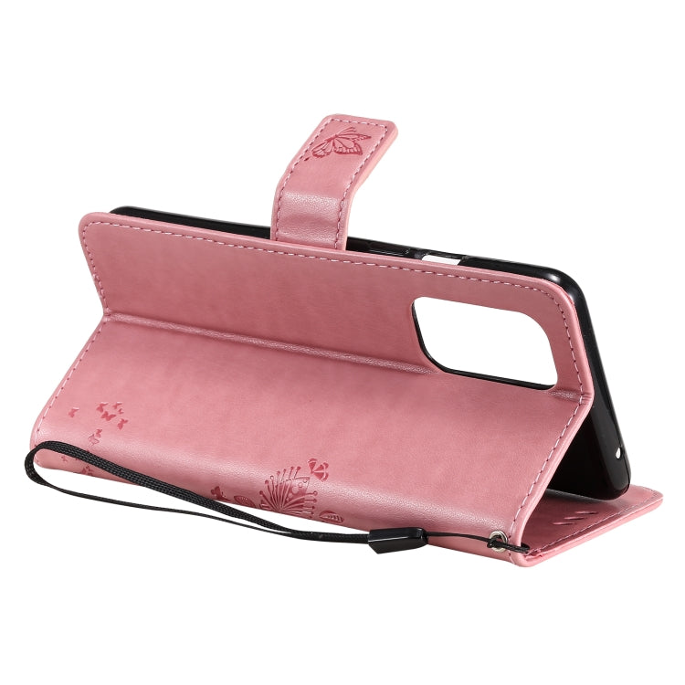 For OnePlus 9 Tree & Cat Pattern Pressed Printing Horizontal Flip PU Leather Case with Holder & Card Slots & Wallet & Lanyard