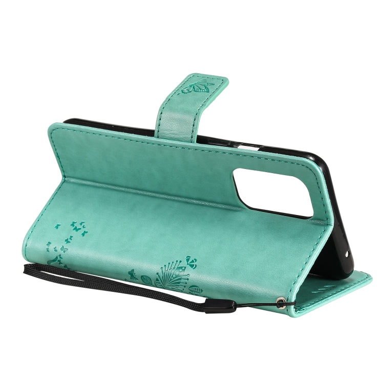 For OnePlus 9 Tree & Cat Pattern Pressed Printing Horizontal Flip PU Leather Case with Holder & Card Slots & Wallet & Lanyard