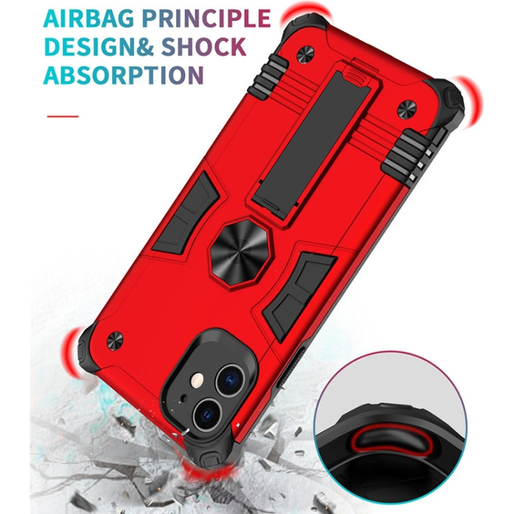 For iPhone 11 Pro 10 PCS Shockproof TPU + PC Protective Case with Invisible Holder