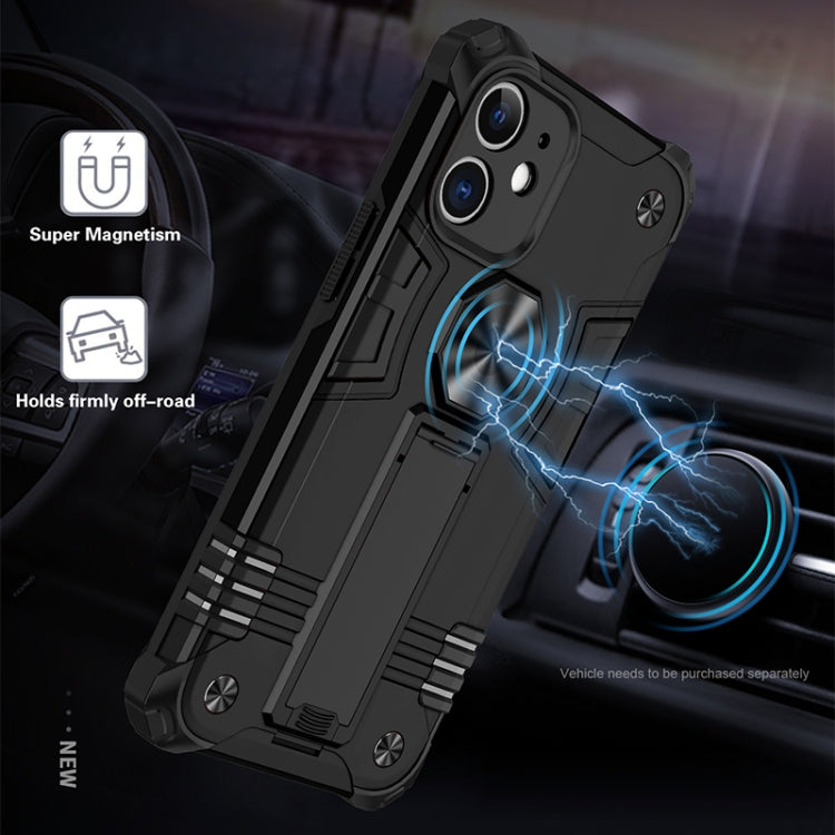 For iPhone 12 mini 10 PCS Shockproof TPU + PC Protective Case with Invisible Holder