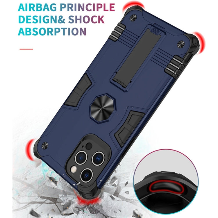 For iPhone 12 Pro Max 10 PCS Shockproof TPU + PC Protective Case with Invisible Holder
