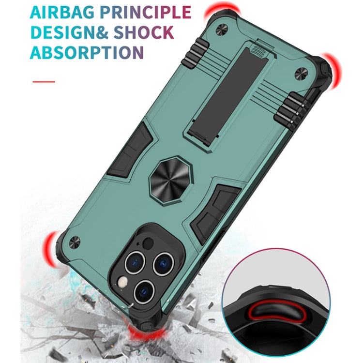 For iPhone 12 Pro Max 10 PCS Shockproof TPU + PC Protective Case with Invisible Holder