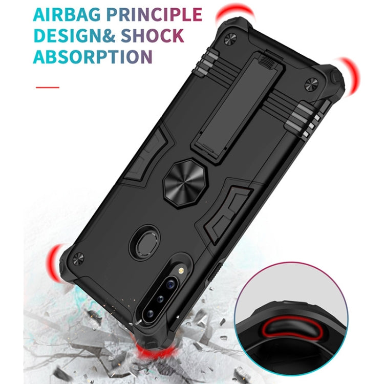 For Samsung Galaxy A20s 10 PCS Shockproof TPU + PC Protective Case with Invisible Holder