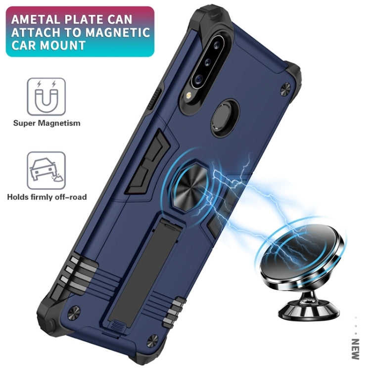 For Samsung Galaxy A20s 10 PCS Shockproof TPU + PC Protective Case with Invisible Holder