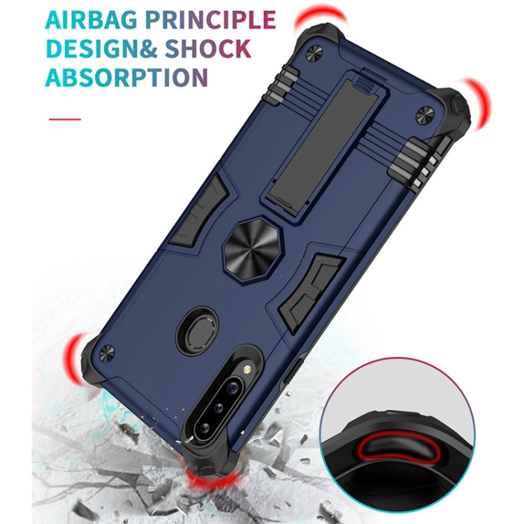 For Samsung Galaxy A20s 10 PCS Shockproof TPU + PC Protective Case with Invisible Holder