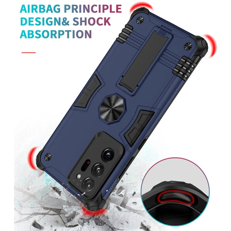 For Samsung Galaxy Note20 Ultra 10 PCS Shockproof TPU + PC Protective Case with Invisible Holder