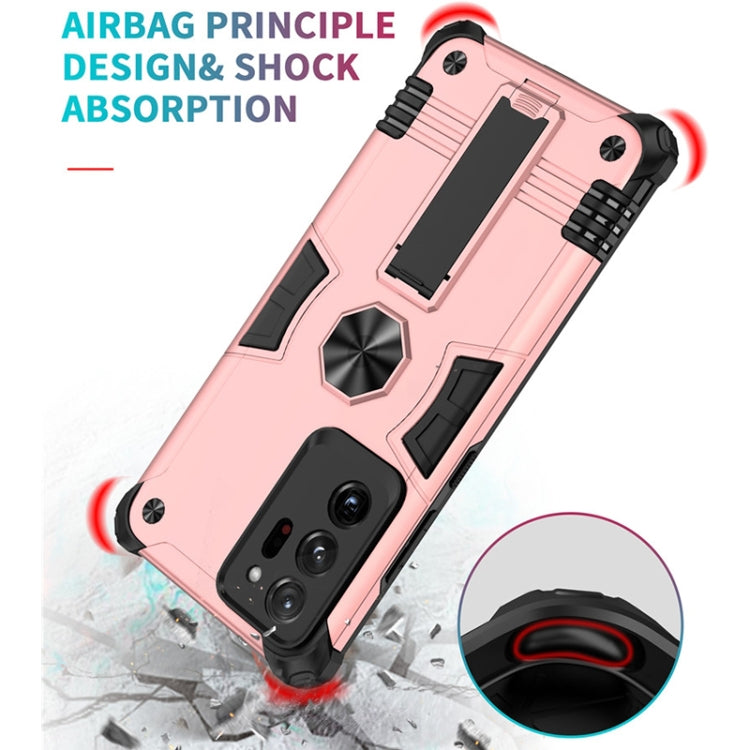 For Samsung Galaxy Note20 Ultra 10 PCS Shockproof TPU + PC Protective Case with Invisible Holder
