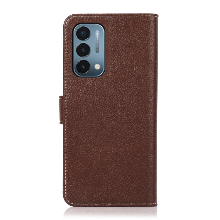 For OnePlus Nord N200 Litchi Texture PU + TPU Horizontal Flip Leather Case with Holder & Card Slots & Wallet