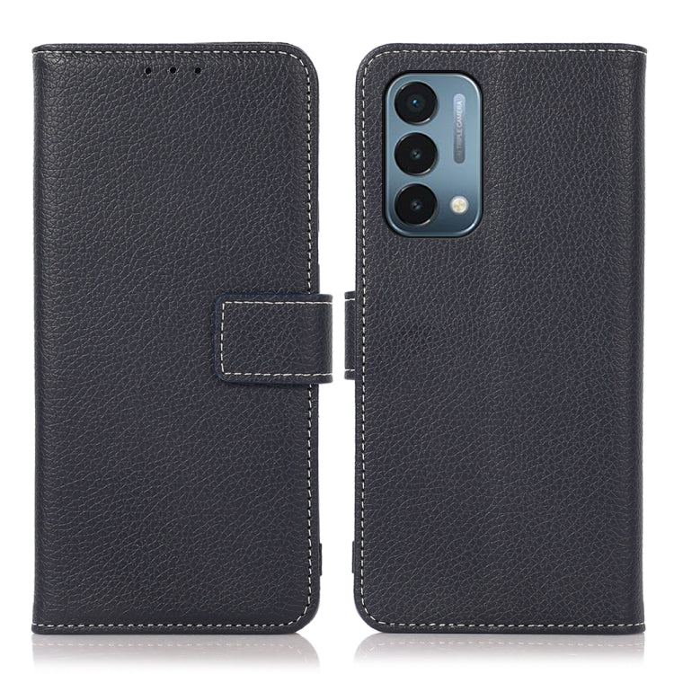 For OnePlus Nord N200 Litchi Texture PU + TPU Horizontal Flip Leather Case with Holder & Card Slots & Wallet