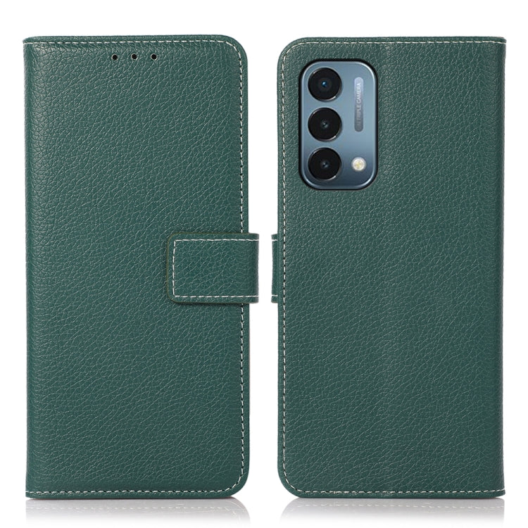 For OnePlus Nord N200 Litchi Texture PU + TPU Horizontal Flip Leather Case with Holder & Card Slots & Wallet