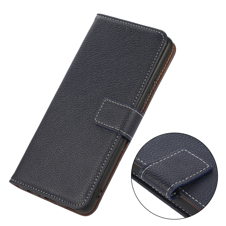 For Alcatel 1L 2021 Litchi Texture PU + TPU Horizontal Flip Leather Case with Holder & Card Slots & Wallet