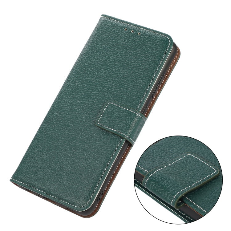For Alcatel 1L 2021 Litchi Texture PU + TPU Horizontal Flip Leather Case with Holder & Card Slots & Wallet