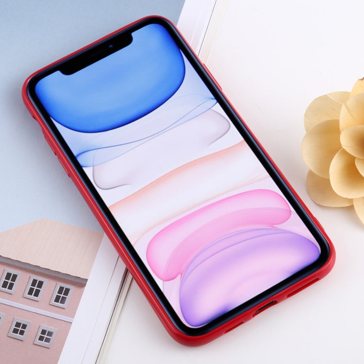 For iPhone 11 Candy Color Plastic Protective Case