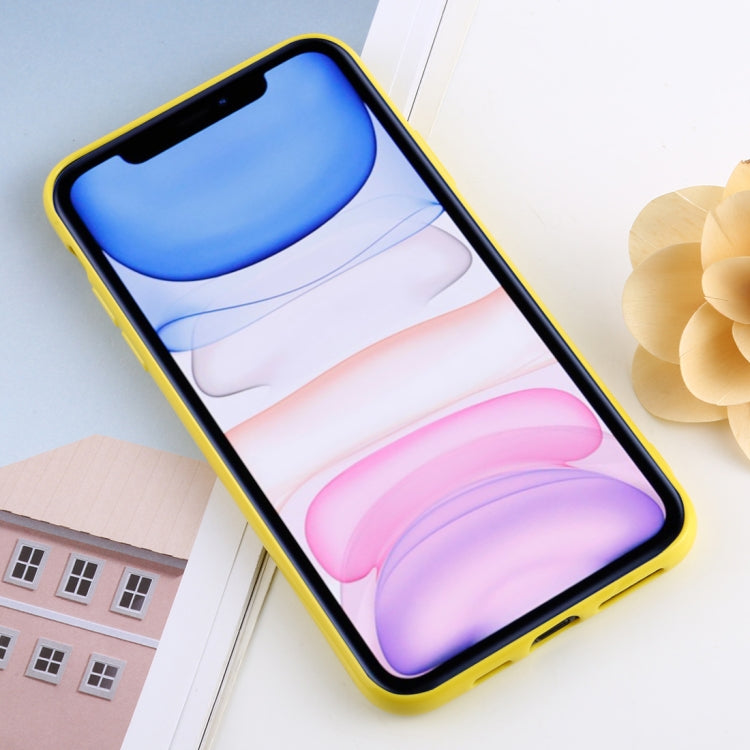 For iPhone 11 Candy Color Plastic Protective Case