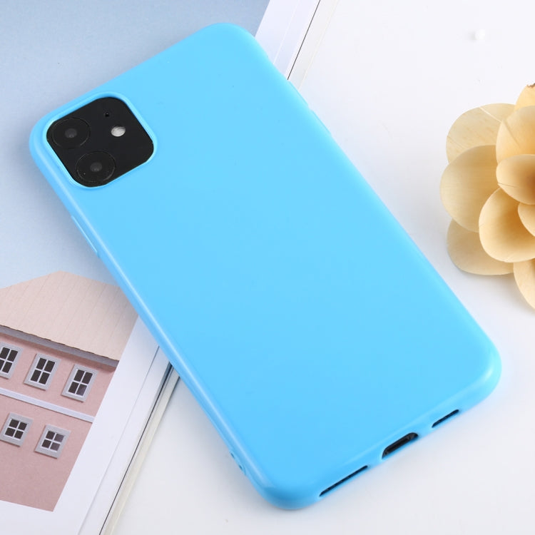 For iPhone 11 Candy Color Plastic Protective Case