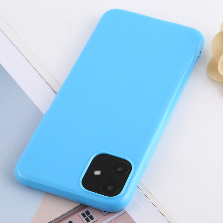 For iPhone 11 Candy Color Plastic Protective Case