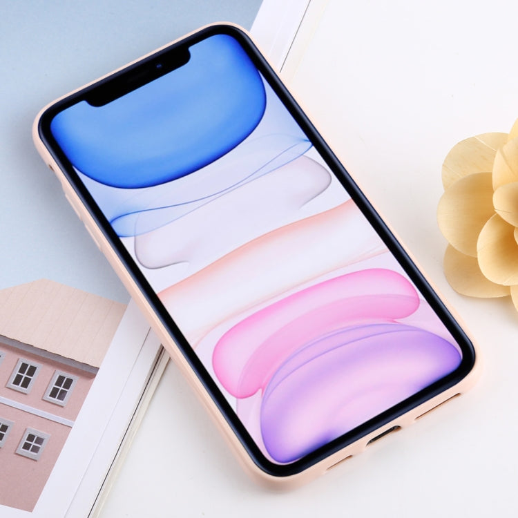 For iPhone 11 Candy Color Plastic Protective Case