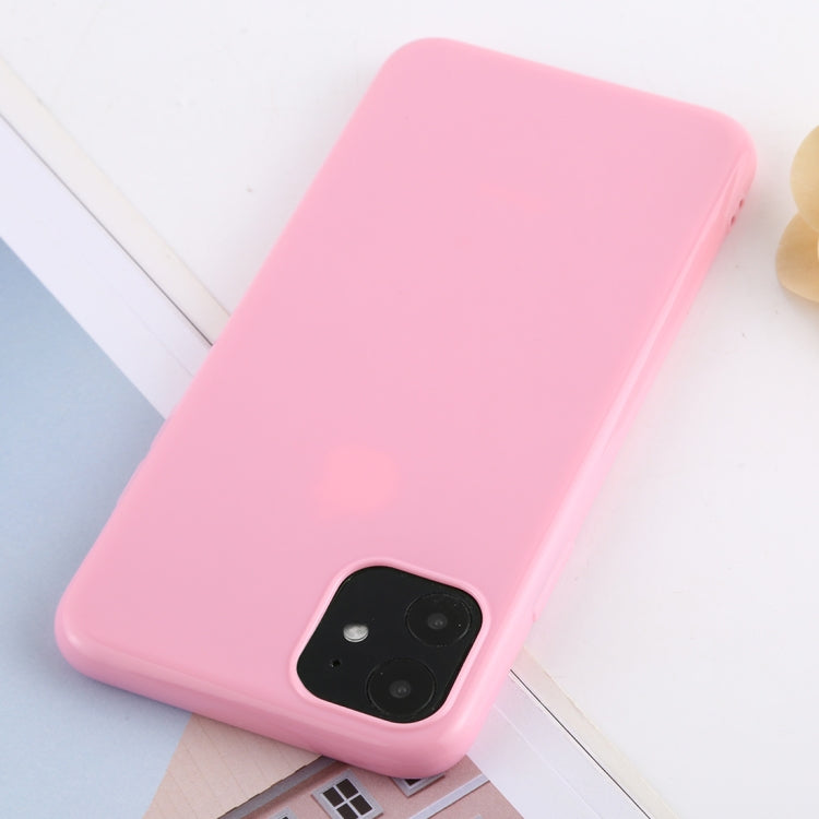 For iPhone 11 Candy Color Plastic Protective Case