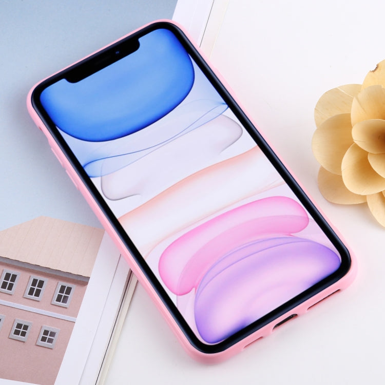 For iPhone 11 Candy Color Plastic Protective Case