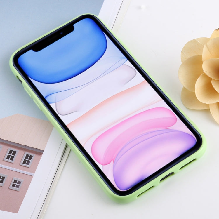 For iPhone 11 Candy Color Plastic Protective Case