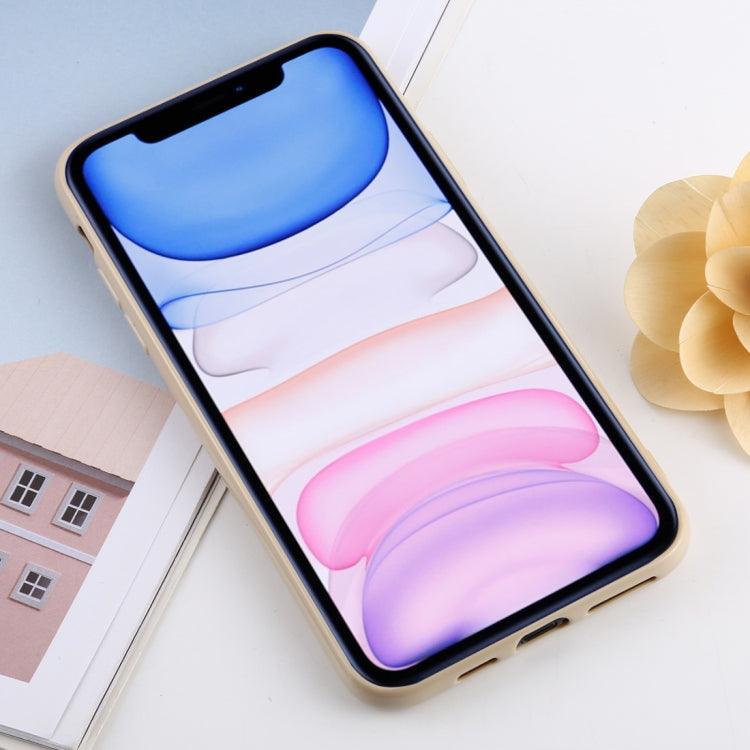 For iPhone 11 Candy Color Plastic Protective Case