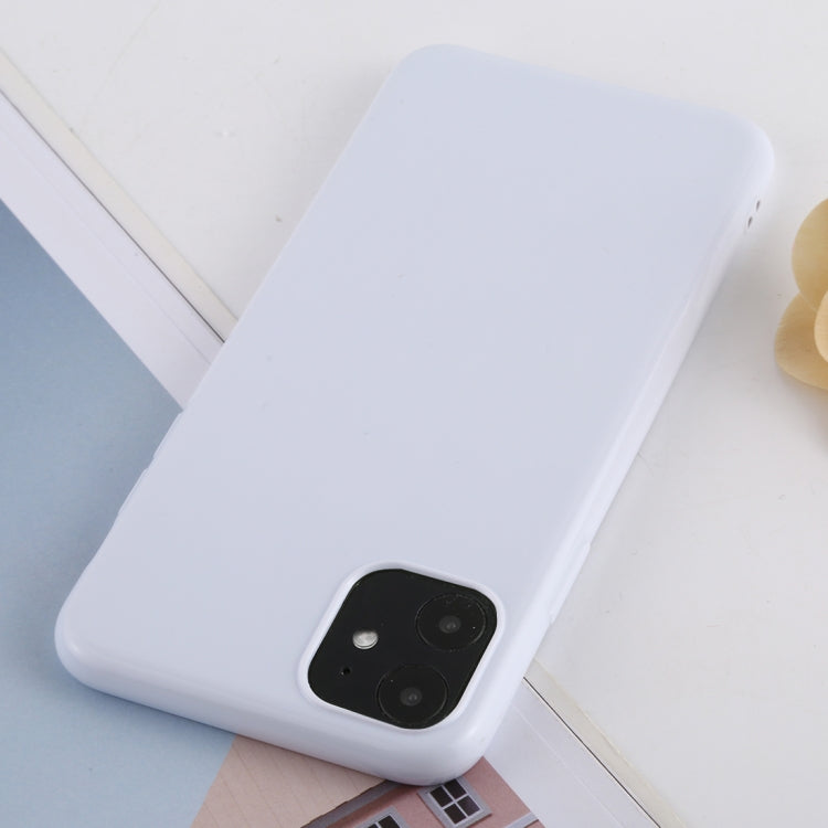 For iPhone 11 Candy Color Plastic Protective Case