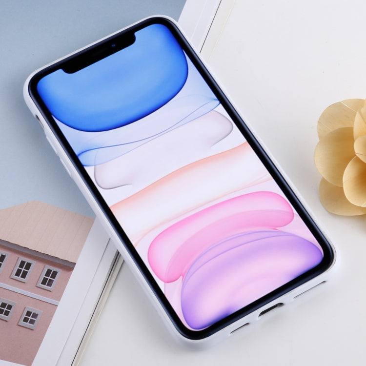 For iPhone 11 Candy Color Plastic Protective Case