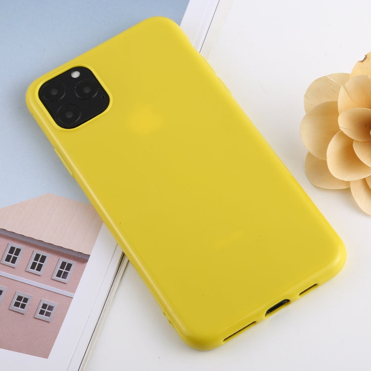 For iPhone 11 Pro Max Candy Color Plastic Protective Case