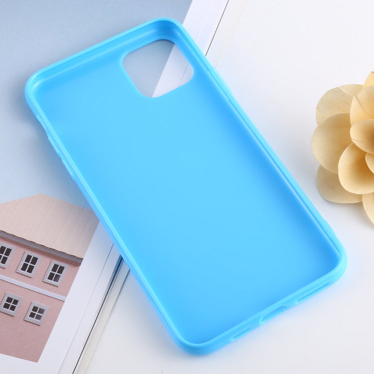 For iPhone 11 Pro Max Candy Color Plastic Protective Case