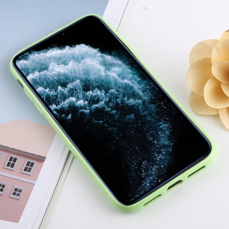For iPhone 11 Pro Max Candy Color Plastic Protective Case