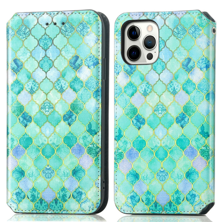 For iPhone 13 mini Colorful Magnetic Horizontal Flip PU Leather Case with Holder & Card Slot & Wallet