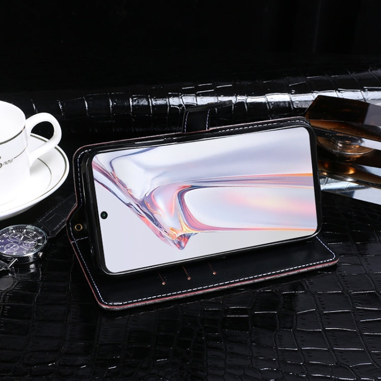For Blackview A100 idewei Crocodile Texture Horizontal Flip Leather Case with Holder & Card Slots & Wallet
