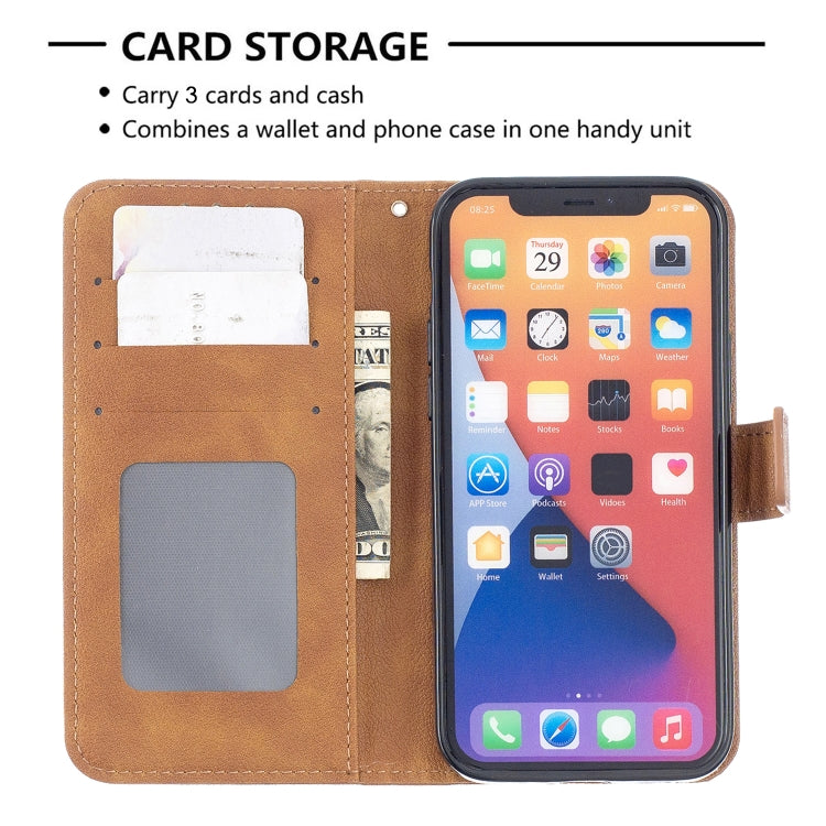 For iPhone 13 mini Longan Texture Horizontal Flip PU Leather Case with Holder & Card Slots & Wallet & Photo Frame
