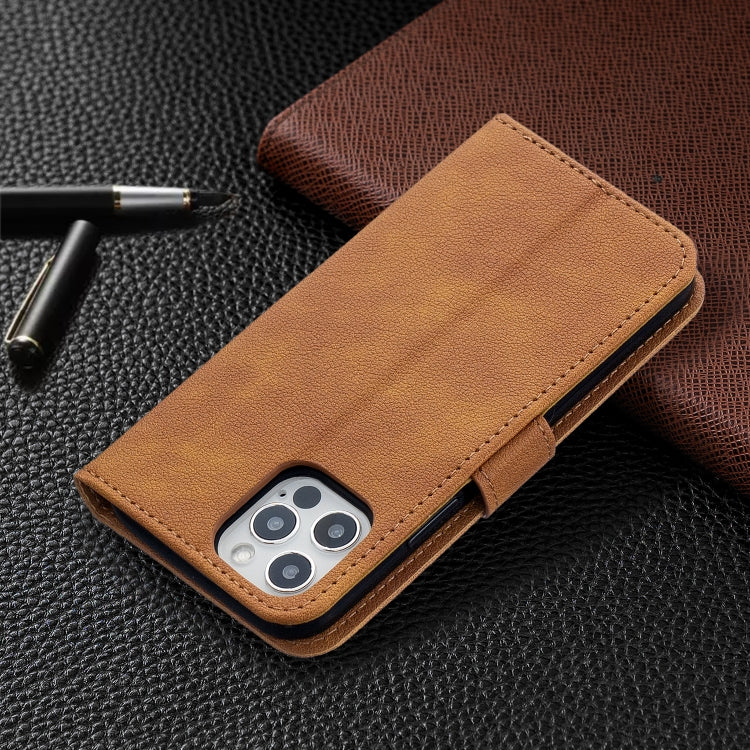 For iPhone 13 Longan Texture Horizontal Flip PU Leather Case with Holder & Card Slots & Wallet & Photo Frame