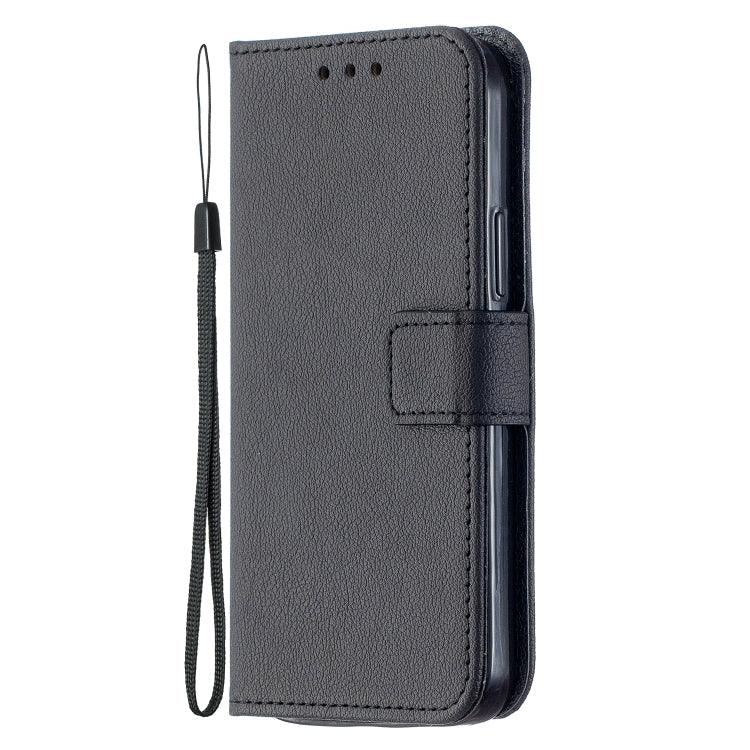 For iPhone 13 Longan Texture Horizontal Flip PU Leather Case with Holder & Card Slots & Wallet & Photo Frame