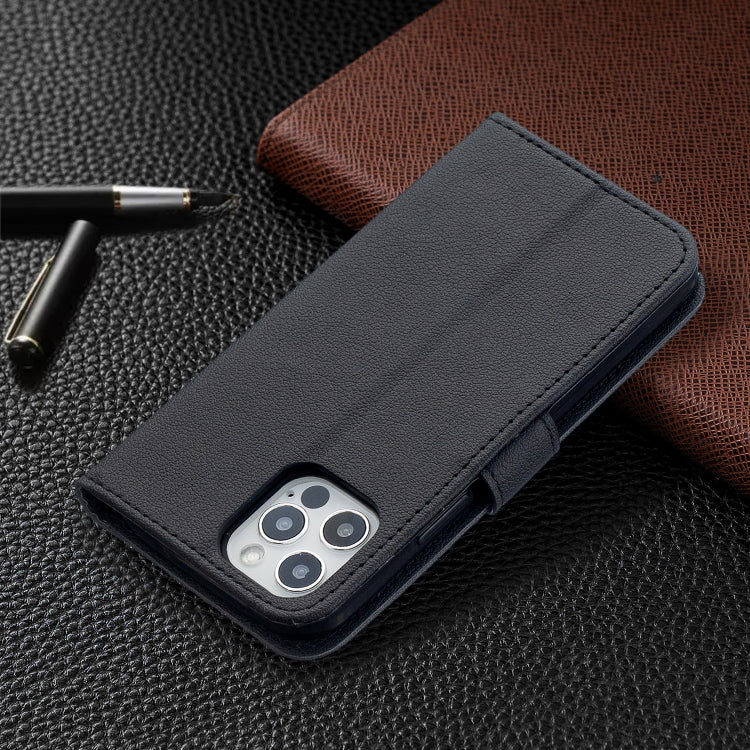 For iPhone 13 Longan Texture Horizontal Flip PU Leather Case with Holder & Card Slots & Wallet & Photo Frame