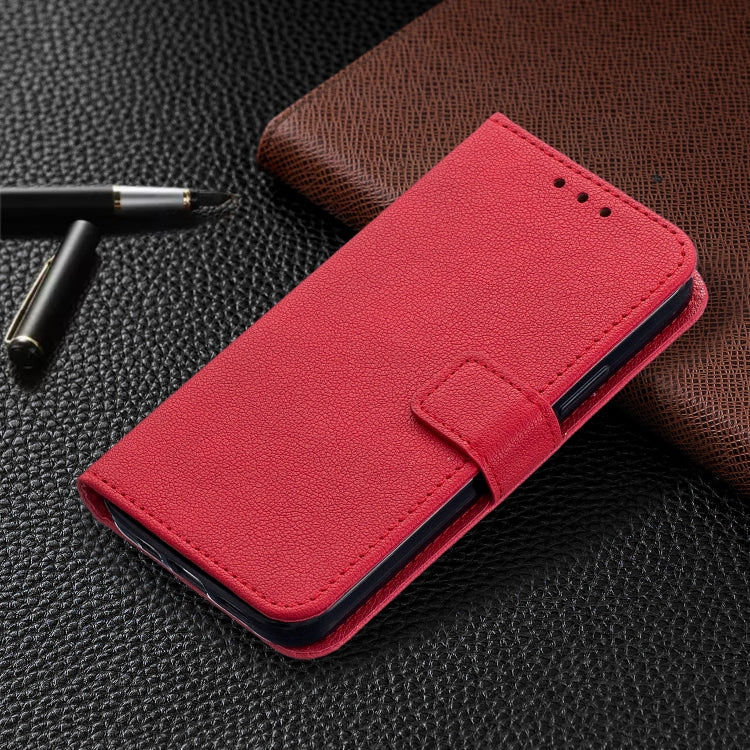 For iPhone 13 Pro Longan Texture Horizontal Flip PU Leather Case with Holder & Card Slots & Wallet & Photo Frame